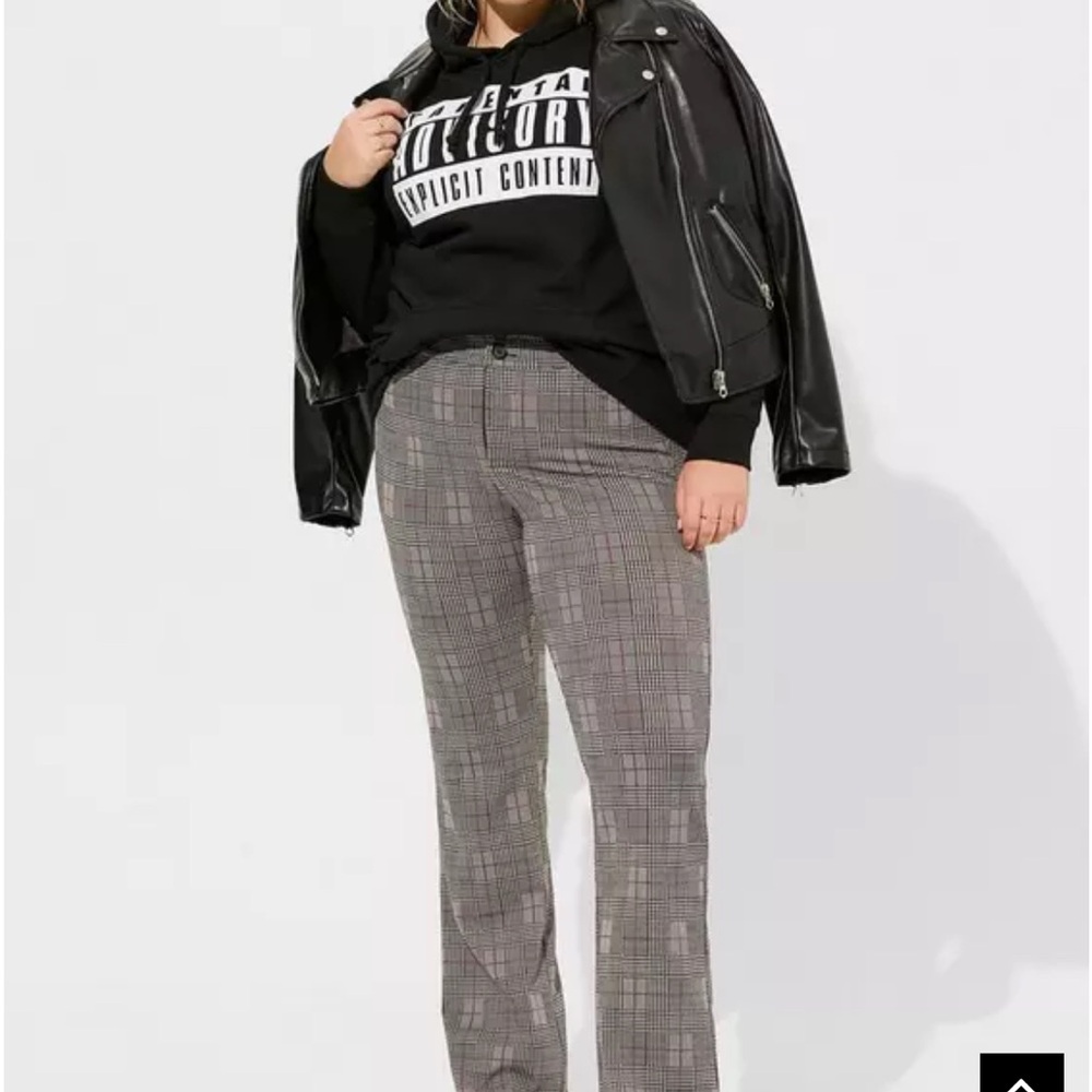 Torrid Trouser Boot Studio Double Knit High Rise Pant